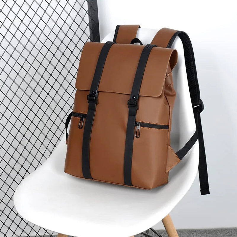 Vintage Leather Backpack