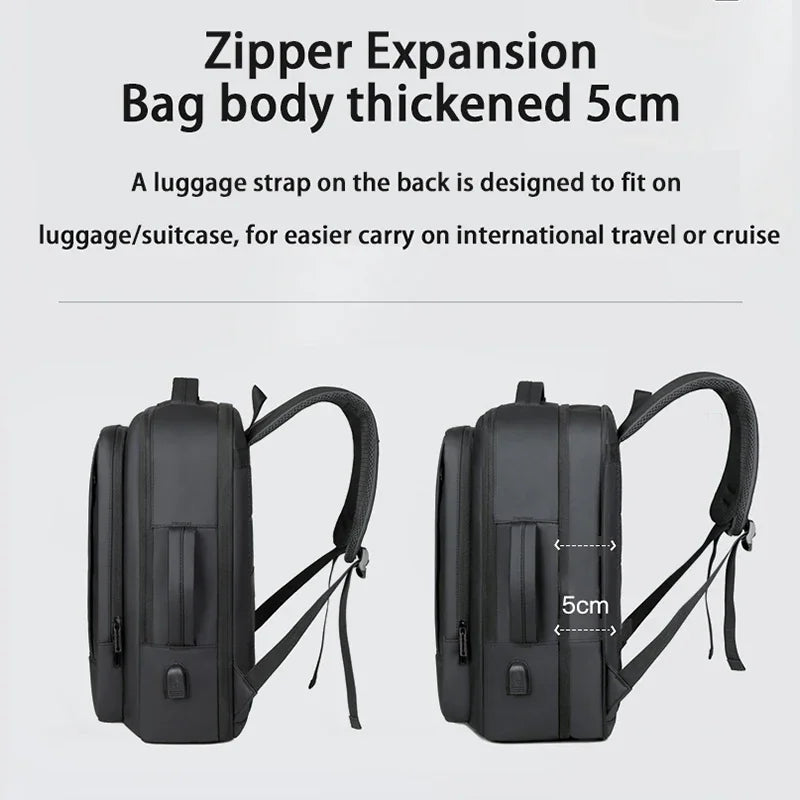 LightTravel Backpack | Expandable