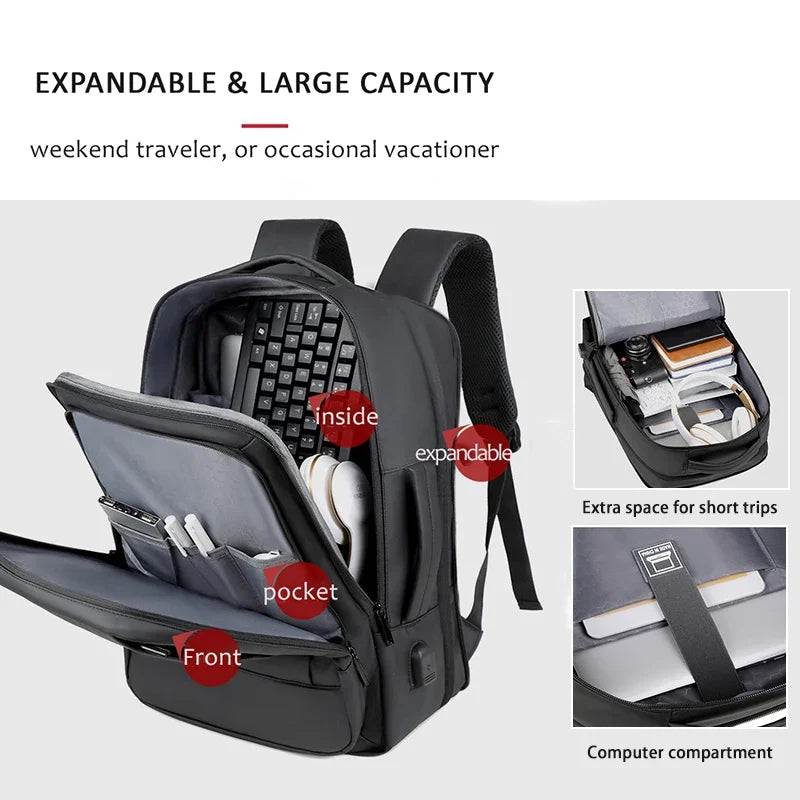 LightTravel Backpack | Expandable
