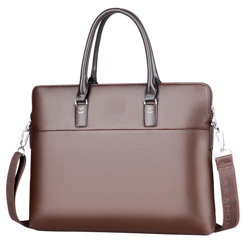 Premium Men's Leather Briefcase