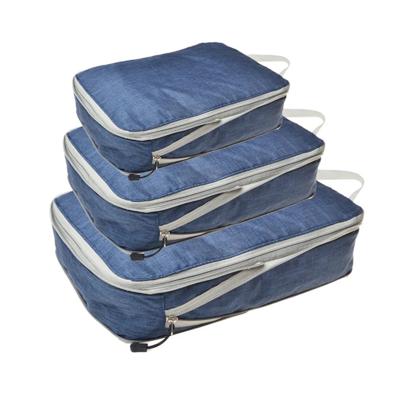 3PC Compression Packing Cubes Set