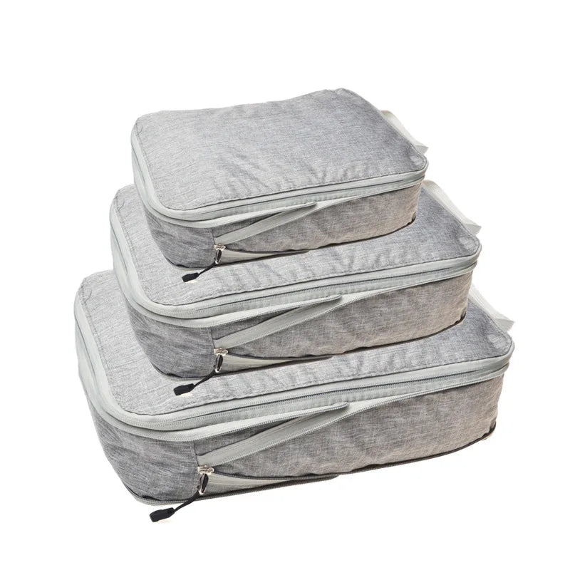 3PC Compression Packing Cubes Set