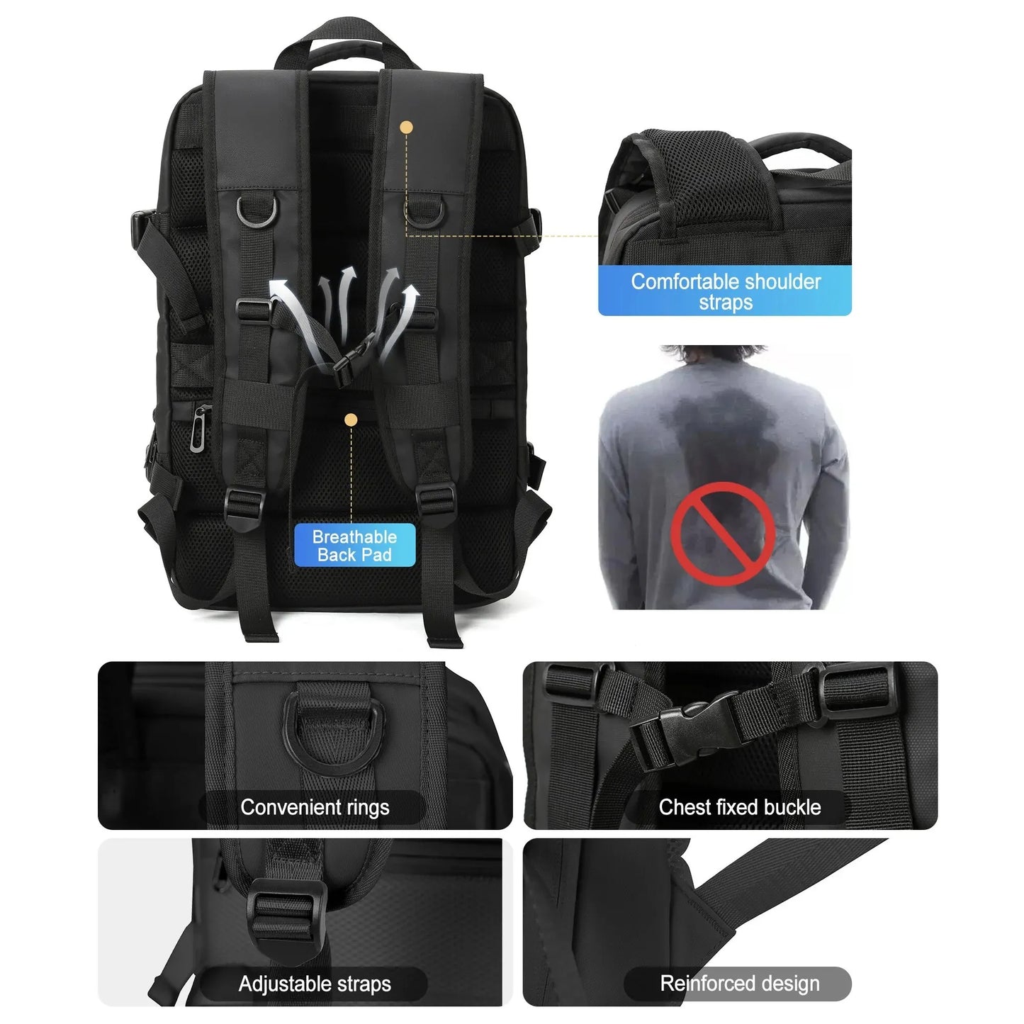 TravelPro Backpack | Expandable