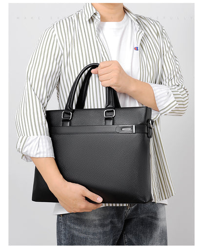 Casual Leather Briefcase