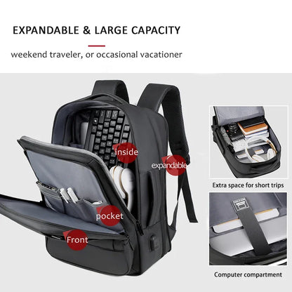 LightTravel Backpack | Expandable