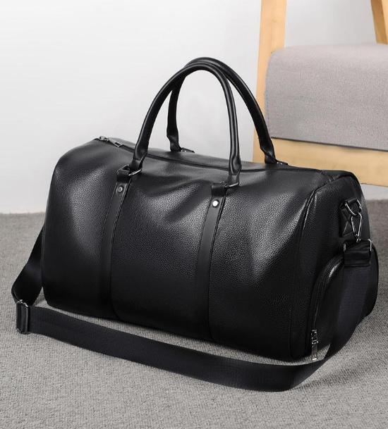 Leather Business Duffle Bag