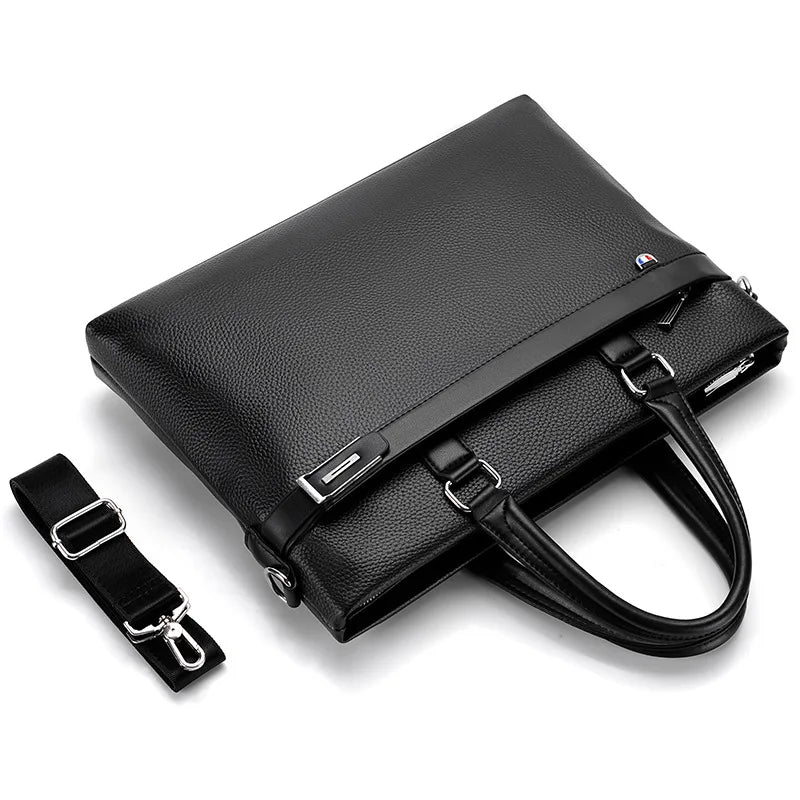 Casual Leather Briefcase