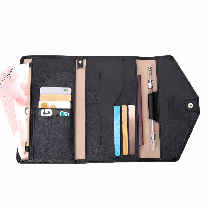 Women's Travel Passport & Credit Card Holder