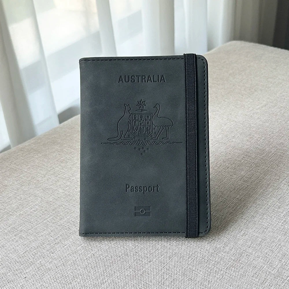 Australian Travel Passport Wallet Holder