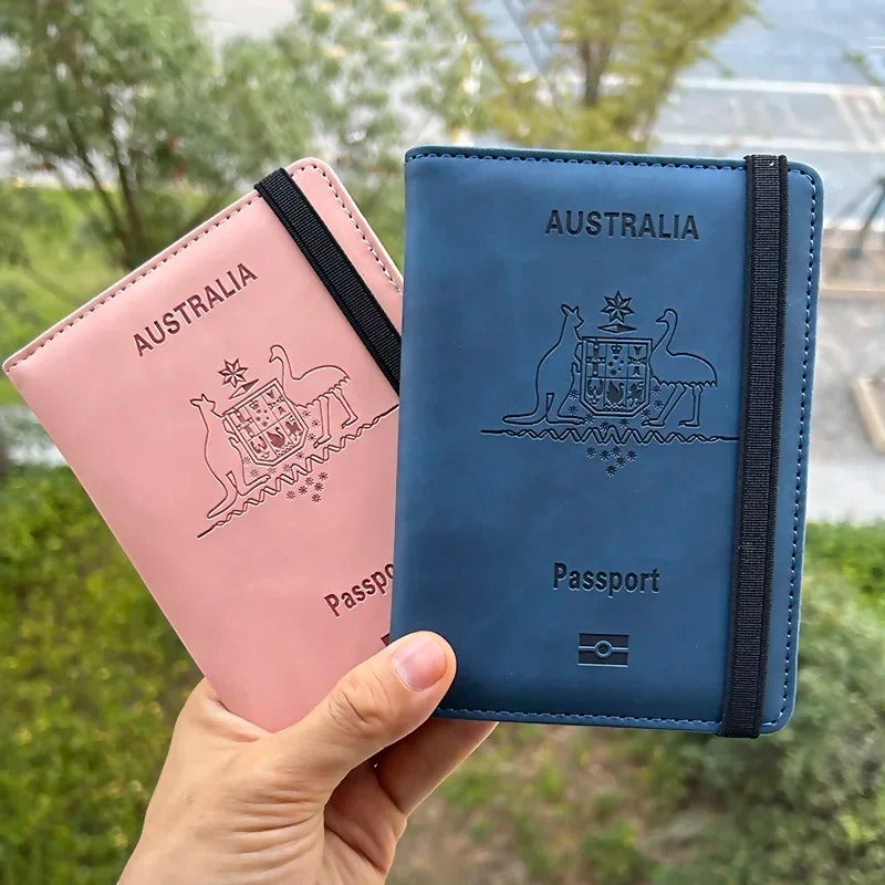 Australian Travel Passport Wallet Holder