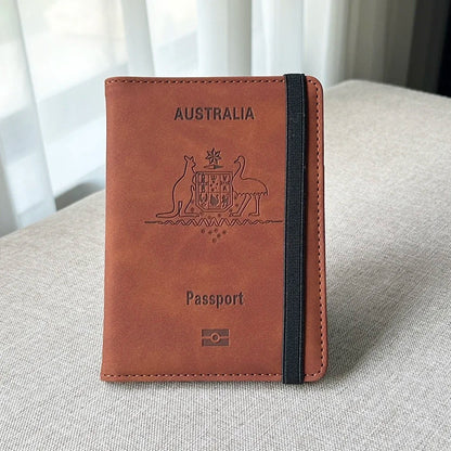 Australian Travel Passport Wallet Holder