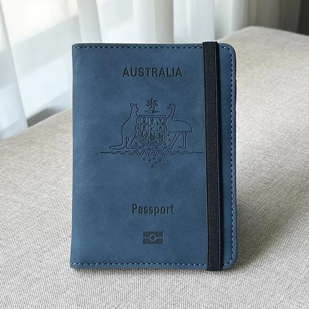 Australian Travel Passport Wallet Holder